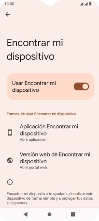 Pulsa la tecla de inicio para terminar y regresar a la pantalla de inicio.