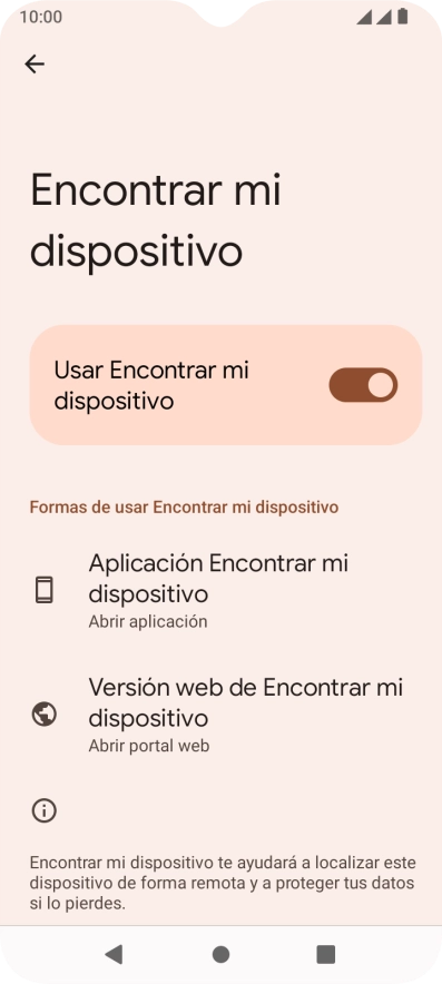 Pulsa la tecla de inicio para terminar y regresar a la pantalla de inicio.