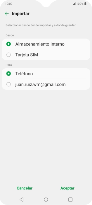 Pulsa Tarjeta SIM.