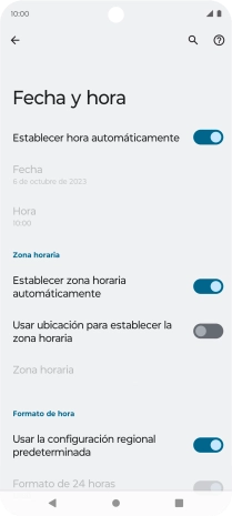 Pulsa la tecla de inicio para terminar y regresar a la pantalla de inicio.