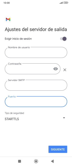 Pulsa la lista desplegable bajo 