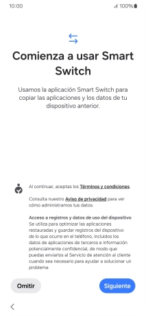 Pulsa Siguiente.