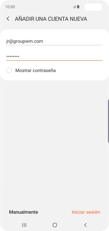 Pulsa Iniciar sesión.