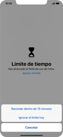 Pulsa el ajuste deseado.