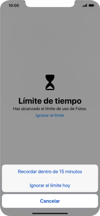 Pulsa el ajuste deseado.