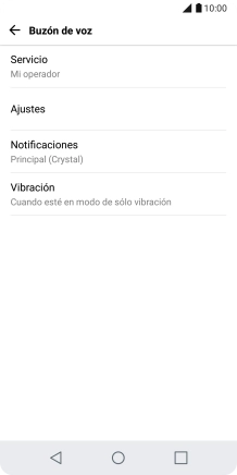 Pulsa Ajustes.