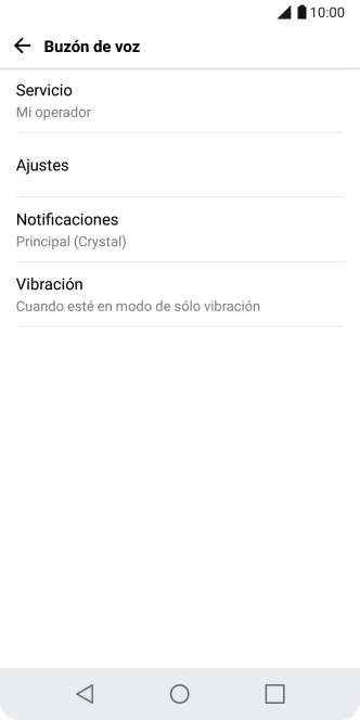Pulsa Ajustes.