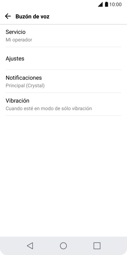 Pulsa Ajustes.