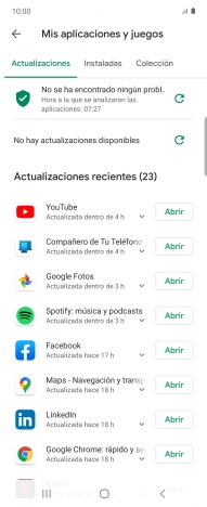 Pulsa Instaladas.