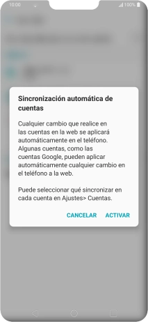 Si activas la función, pulsa ACTIVAR.