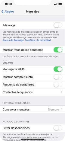 Pulsa el indicador junto a 