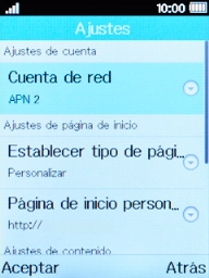 Pulsa colgar para regresar a la pantalla de inicio.