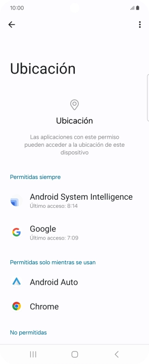 Pulsa la app deseada.