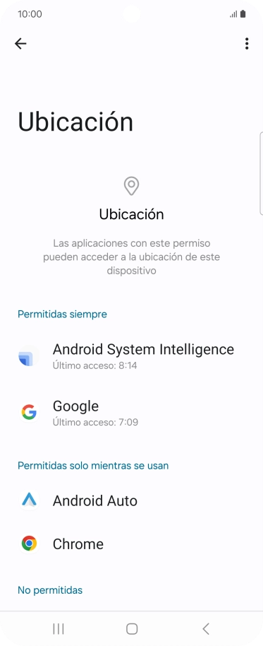 Pulsa la app deseada.