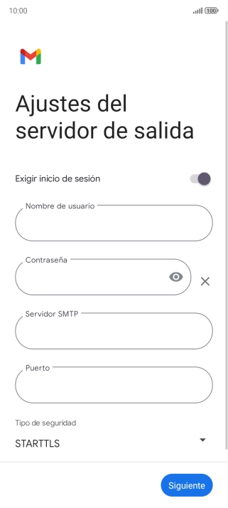 Pulsa el indicador junto a 