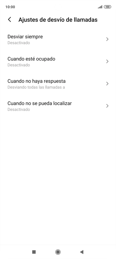 Pulsa la tecla de inicio para terminar y regresar a la pantalla de inicio.