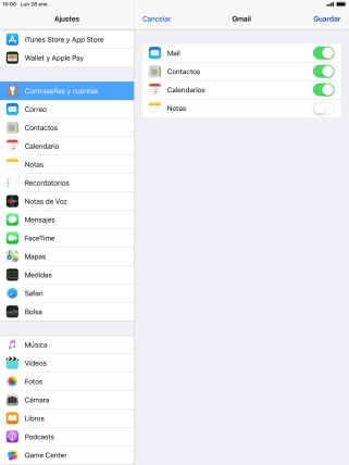 Si aparece en la pantalla esta imagen, tu cuenta de correo electrónico ha sido reconocida y configurada automáticamente. Sigue las indicaciones de la pantalla para introducir más información y terminar la configuración.