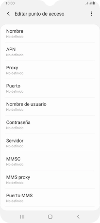 Pulsa Nombre.