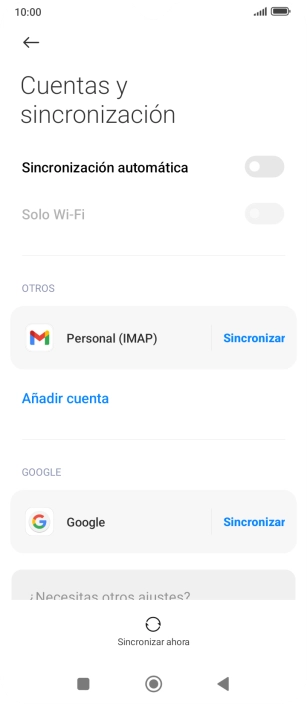 Pulsa el indicador junto a 