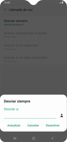 Pulsa Desactivar.