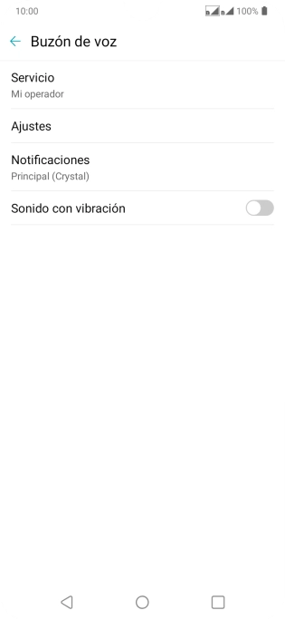 Pulsa Ajustes.