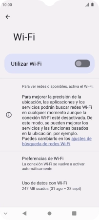 Pulsa el indicador junto a 