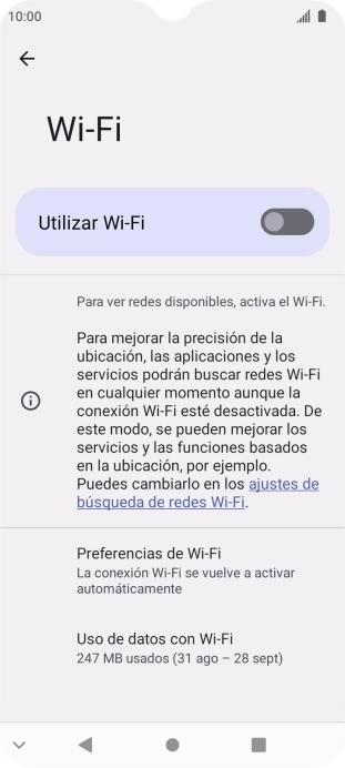 Pulsa el indicador junto a 