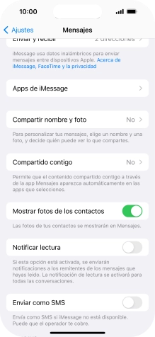 Pulsa el indicador junto a 