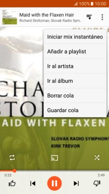 Pulsa Añadir a playlist.