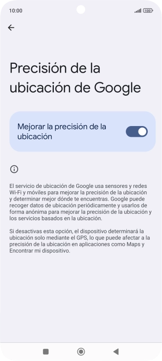 Si pulsas el indicador junto a 