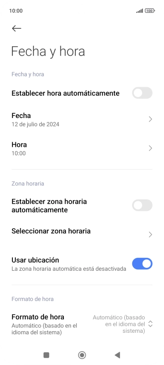 Pulsa el indicador junto a 