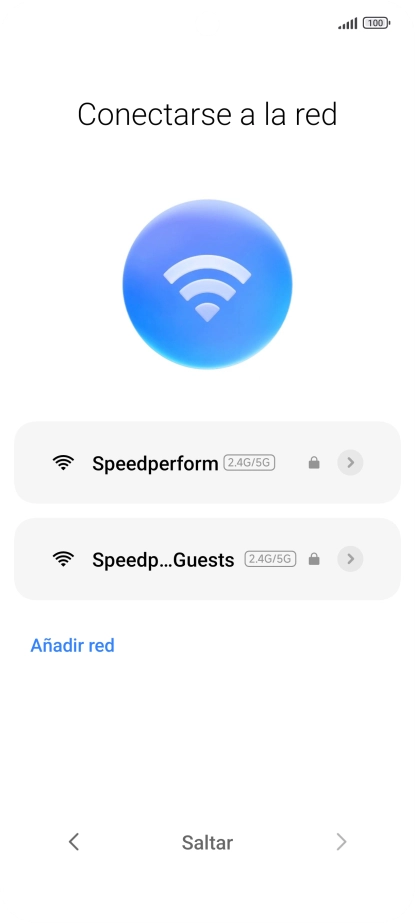 Pulsa la red wifi deseada.
