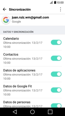 Pulsa la tecla de inicio para terminar y regresar a la pantalla de inicio.