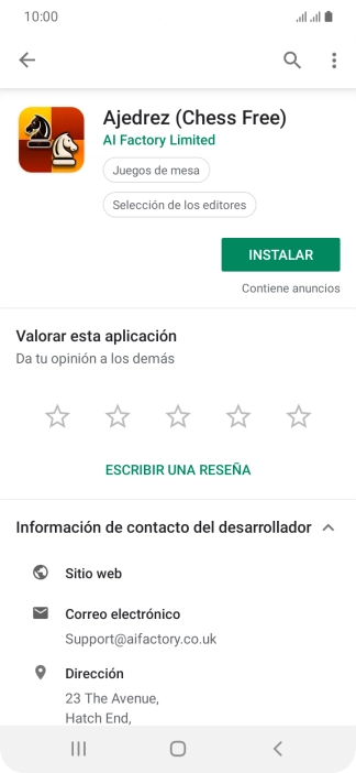 Pulsa la tecla de inicio para terminar y regresar a la pantalla de inicio.
