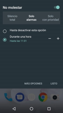 Si activas la función, pulsa LISTO.