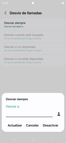 Pulsa Desactivar.