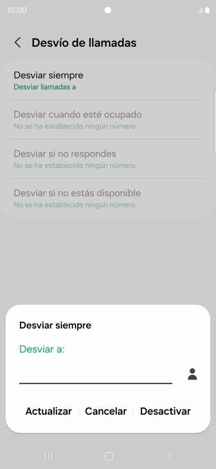 Pulsa Desactivar.