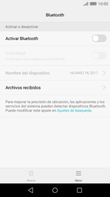 Pulsa el indicador junto a 