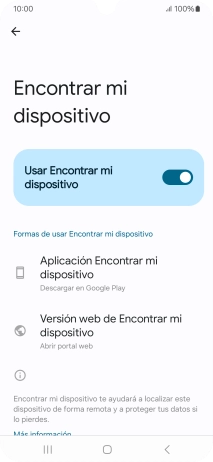 Pulsa la tecla de inicio para terminar y regresar a la pantalla de inicio.