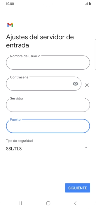 Pulsa SIGUIENTE.