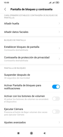 Pulsa Añadir huella.