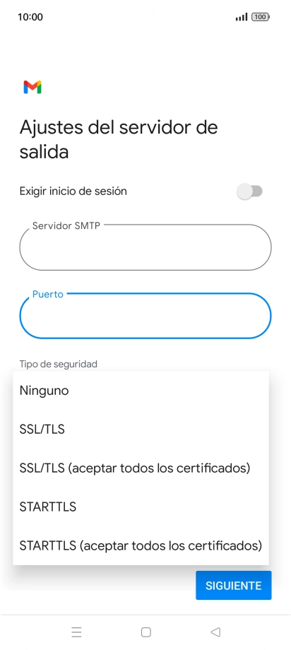 Pulsa SSL/TLS.