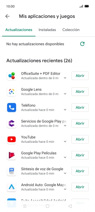 Pulsa Instaladas.