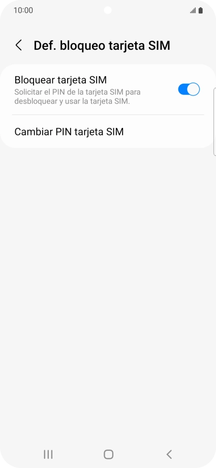 Pulsa el indicador junto a 