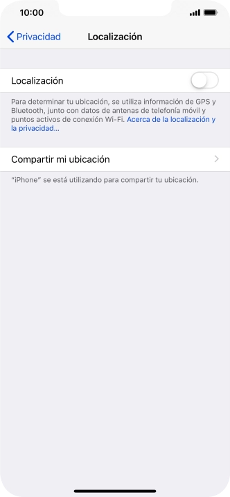 Pulsa el indicador junto a 