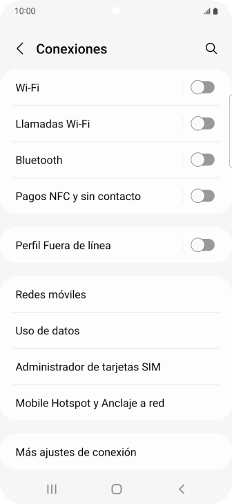 Pulsa Wi-Fi.