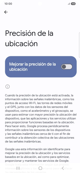 Si pulsas el indicador junto a 