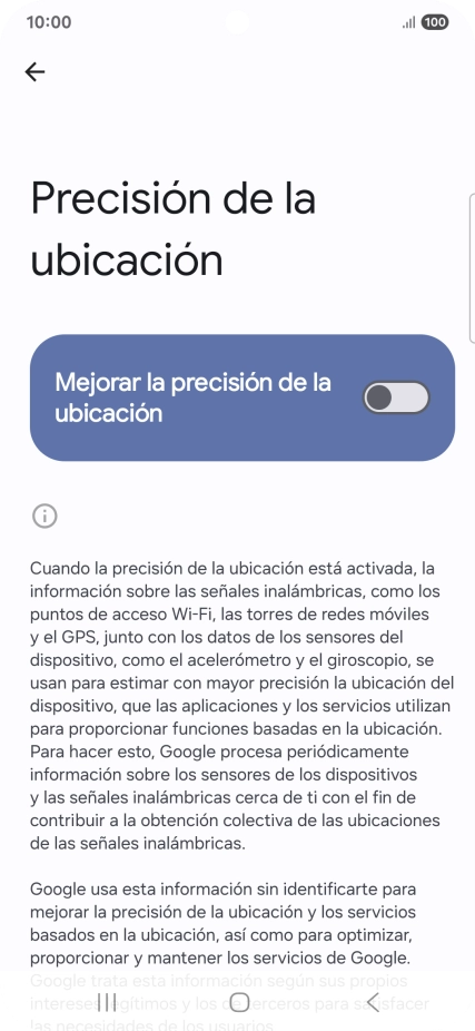 Si pulsas el indicador junto a 