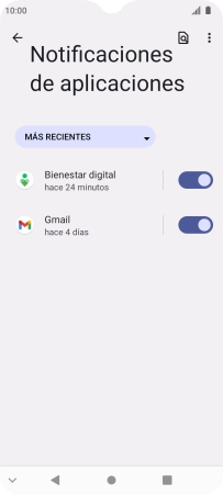 Pulsa la lista desplegable.