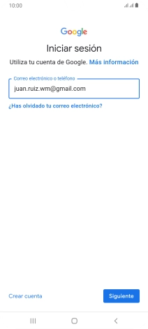 Pulsa Siguiente.
